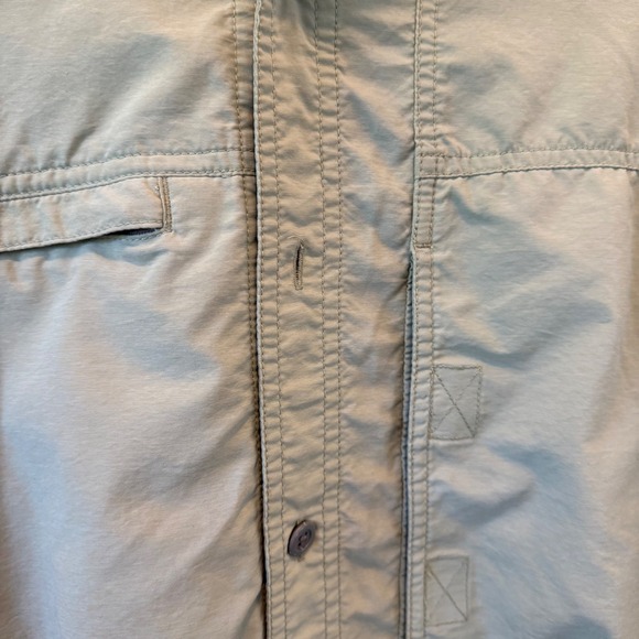 Mountain Hardwear‎ Men's Lightweight Vented Hiking Shirt Sage Green XL- Flawed - Picture 5 of 16